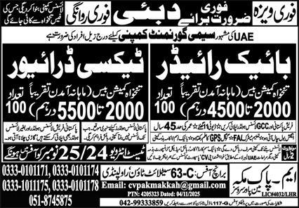 New Job Opportunities in the UAE 2025