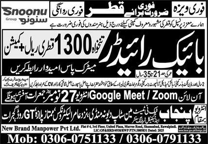 Snoonu Company Jobs in Qatar 2025